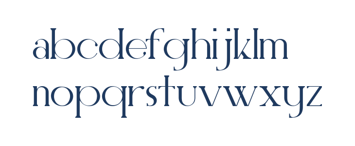 ELEGANT  Personal use Lowercase