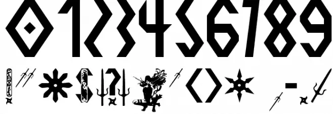 ELEKTRA ASSASSIN Schriftart Anderer Schreiben