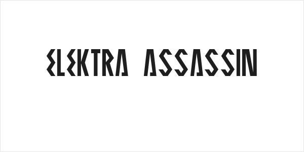 ELEKTRA ASSASSIN Logo