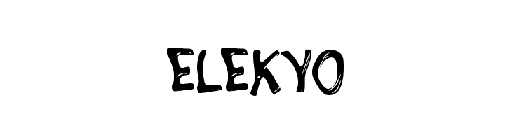 ELEKYO  Frei Schriftart Herunterladen