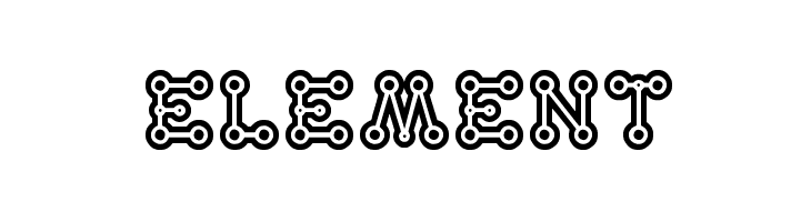 ELEMENT  免费字体下载