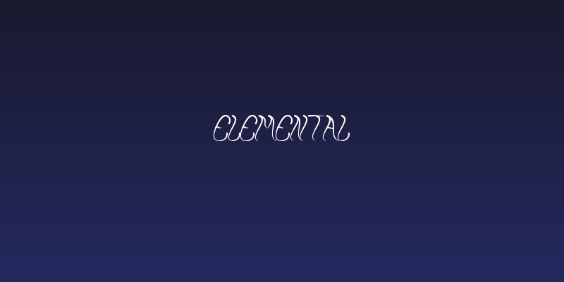 ELEMENTAL Social Header