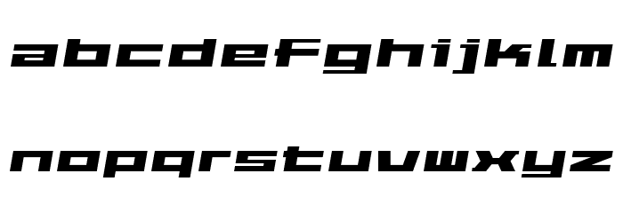 ELEPHANT A Oblique Schriftart Kleinbuchstaben