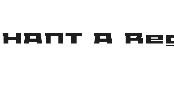 ELEPHANT A Regular Logo