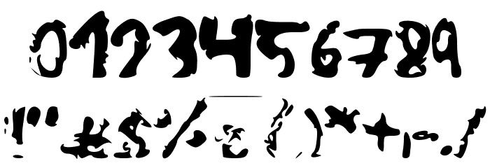 ELFAWaaayCrazierLife Font OTHER CHARS