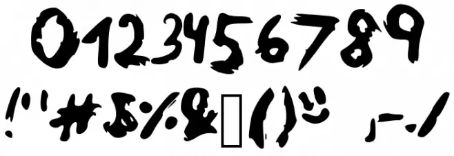 ELF_Crazy_and_Sunny_Lemon_Life Font OTHER CHARS