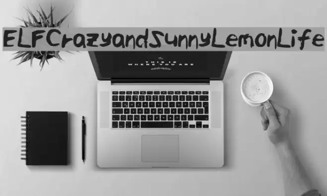 ELF_Crazy_and_Sunny_Lemon_Life Font examples