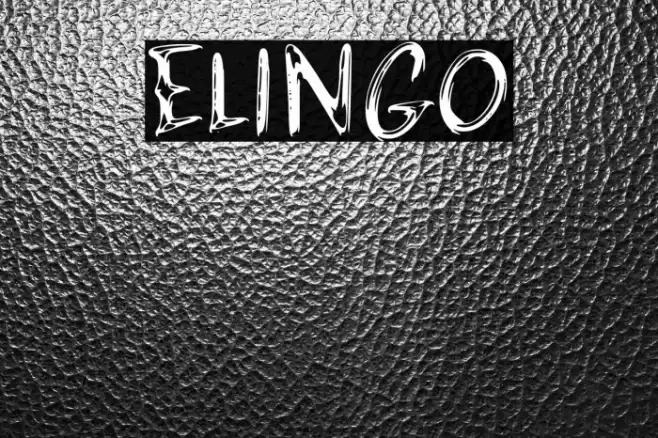 ELINGO Font examples