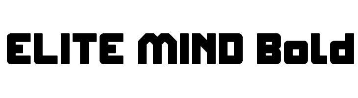 ELITE MIND Bold  नि: शुल्क फ़ॉन्ट्स डाउनलोड
