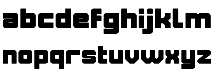 ELITE MIND Bold Font LOWERCASE