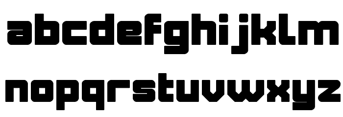 ELITE MIND Bold Font LOWERCASE