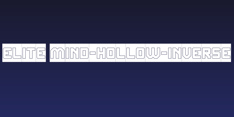 ELITE MIND-Hollow-Inverse Social Header