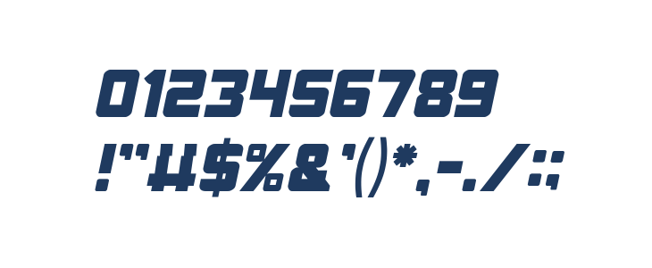 ELITE MIND Italic Other Characters