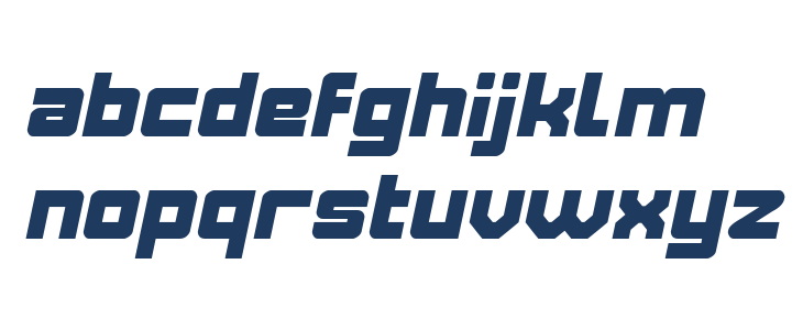 ELITE MIND Italic Lowercase