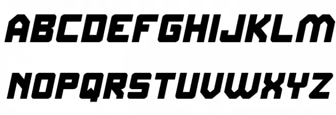 ELITE MIND Italic خط أحرف كبيرة