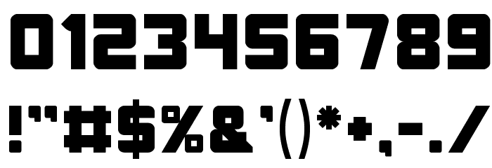 ELITE MIND Font OTHER CHARS