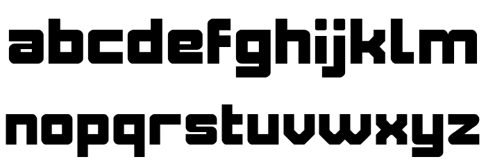 ELITE MIND Font LOWERCASE