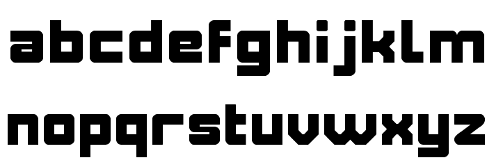 ELITE MIND Font LOWERCASE