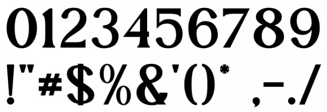 ELLFIELD Font OTHER CHARS