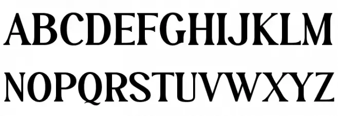 ELLFIELD Font UPPERCASE