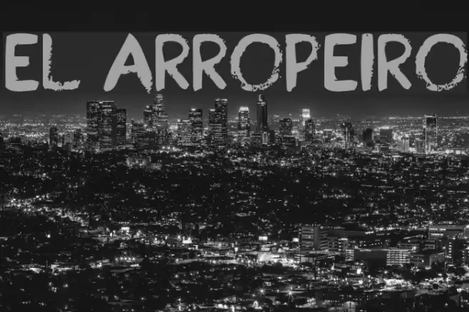 El Arropeiro Font examples