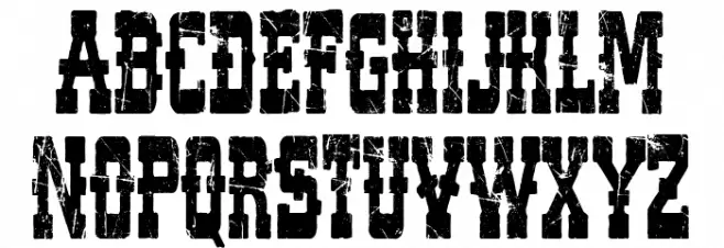 El Bandolero Schriftart Groß