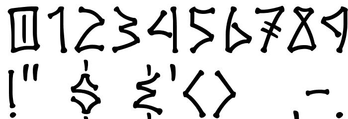 El Barrio Font OTHER CHARS