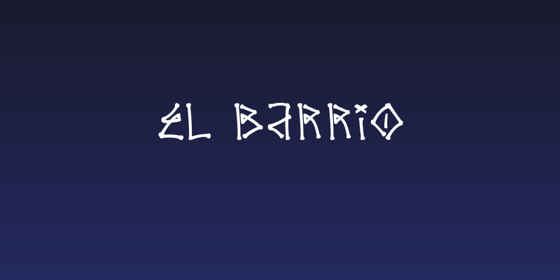El Barrio Social Header