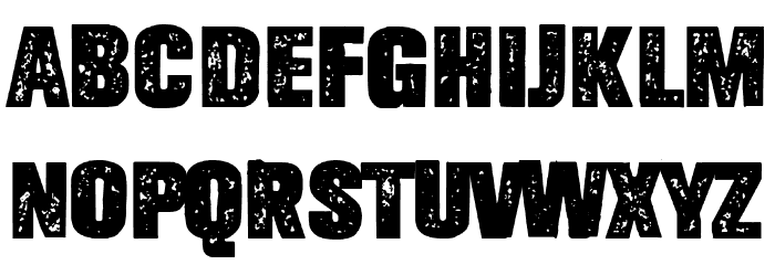 El Boxeador Font LOWERCASE