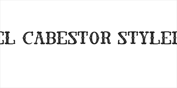 El Cabestor Styled Logo