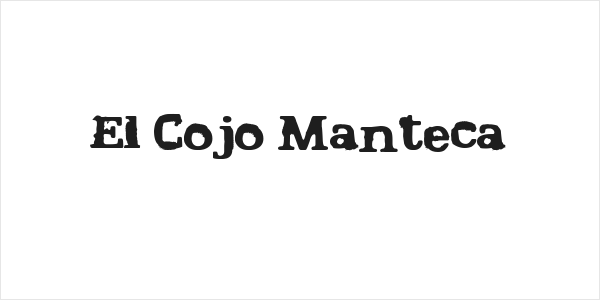 El Cojo Manteca Logo