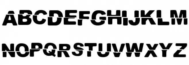 El Extraño Schriftart Groß