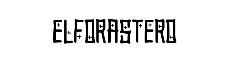 El Forastero  Frei Schriftart Herunterladen