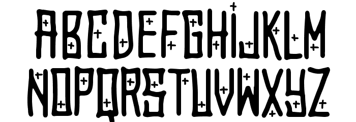 El Forastero Font LOWERCASE