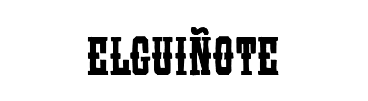 El Gui  baixar fontes gratis
