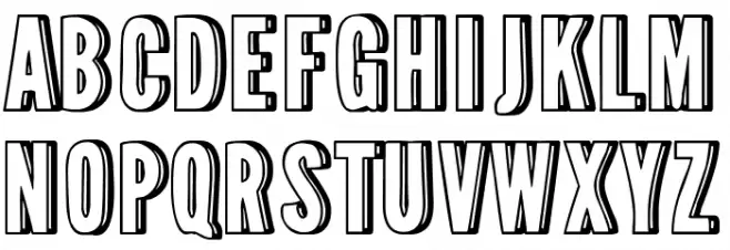 El Hijo del Butanero フォント 小文字