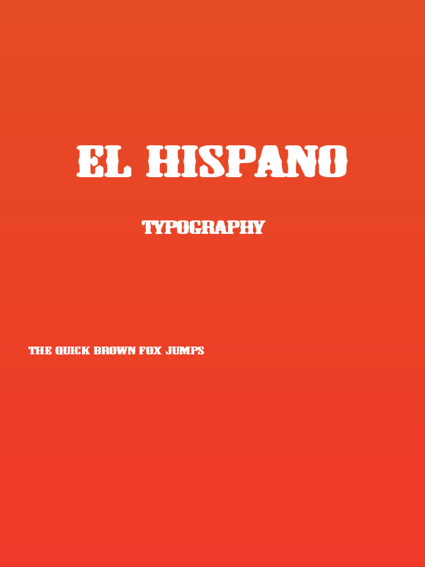 El Hispano Poster