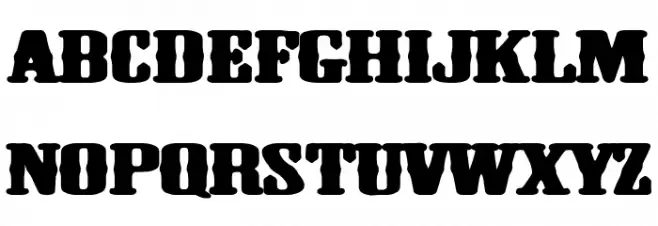 El Hispano Font LOWERCASE