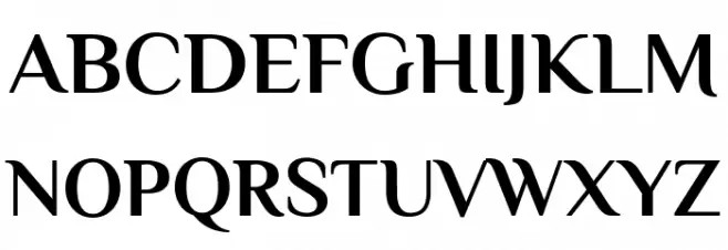El Messiri Bold Schriftart Groß