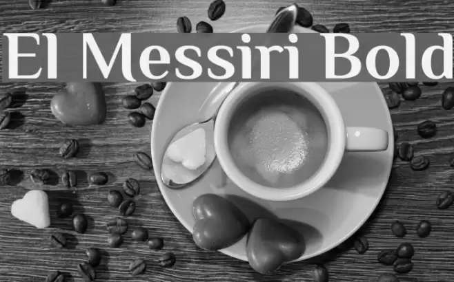 El Messiri Bold Font examples