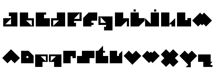 El Pececito Font LOWERCASE