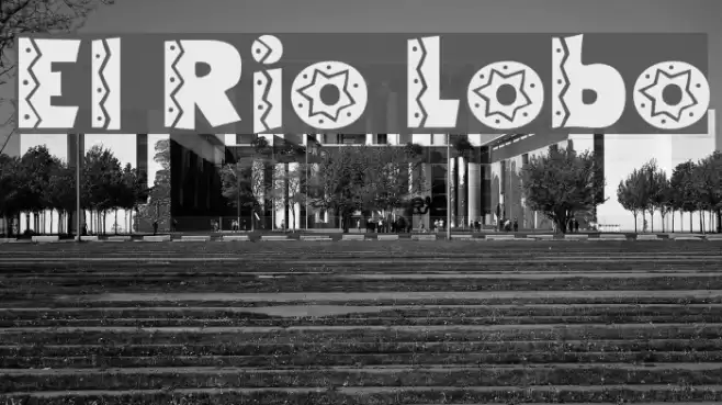 El Rio Lobo Font examples