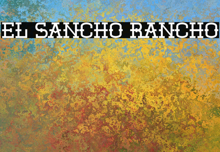 El Sancho Rancho Example 1