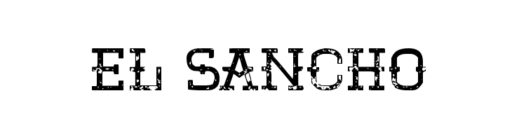 El Sancho  Скачать бесплатные шрифты
