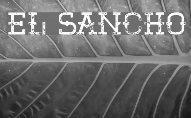 El Sancho Font examples