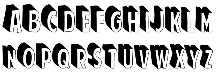 El Super Hombre Font LOWERCASE