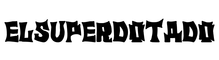 El Superdotado  Free Fonts Download