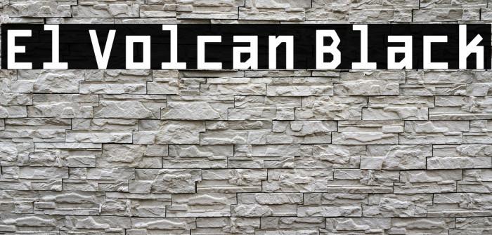 El Volcan Black Example 2