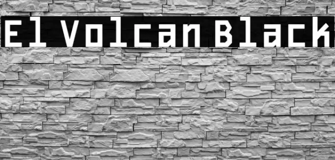 El Volcan Black Polices examples