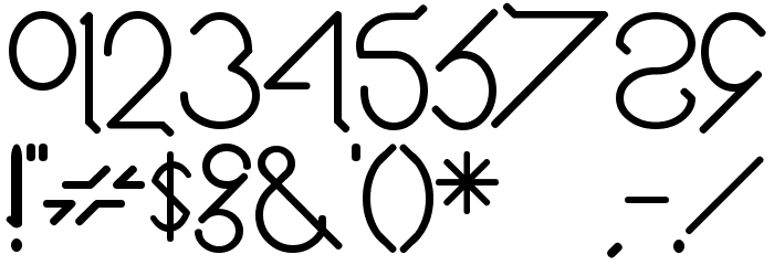 El-Wonko Font OTHER CHARS